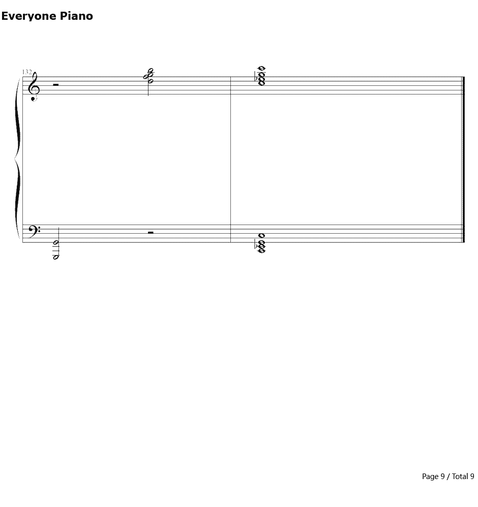 逆鳞狂想曲单人版钢琴谱-周杰伦9