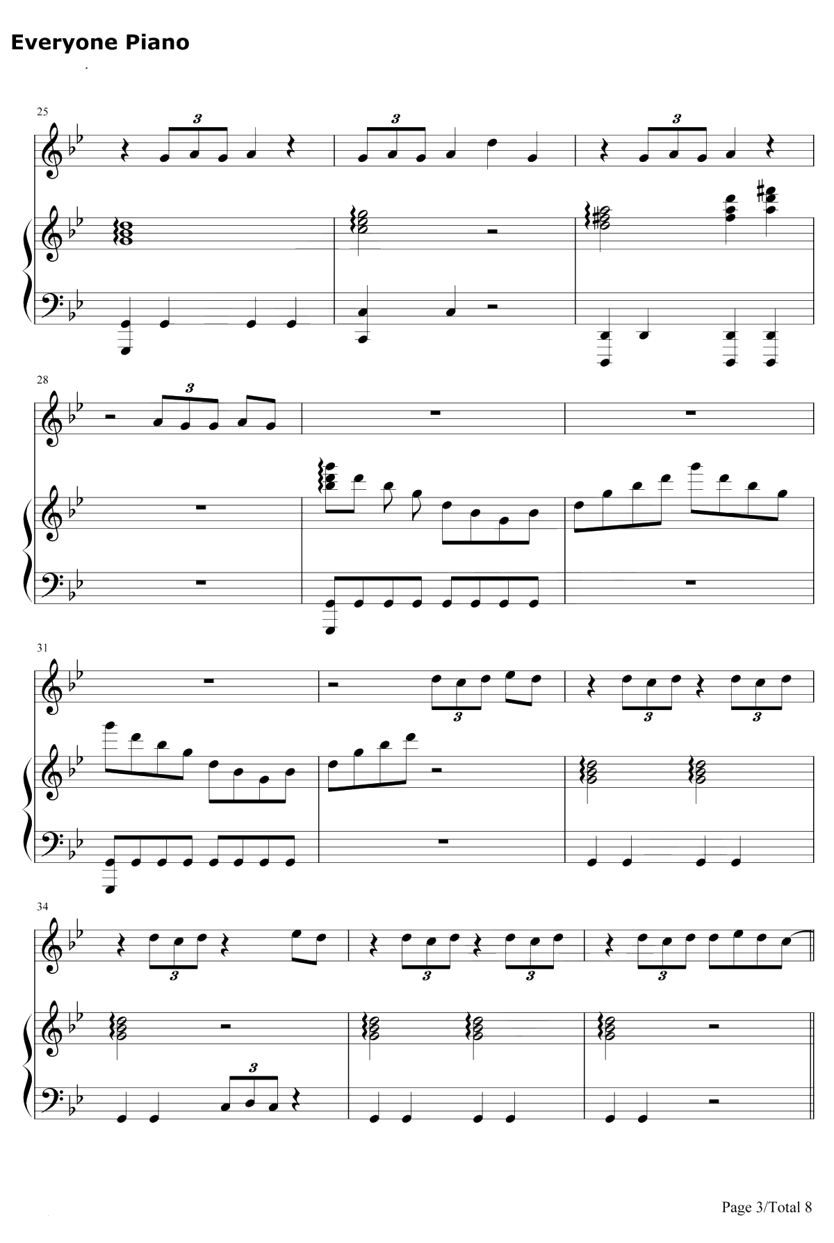 Bury a Friend钢琴谱-BillieEilish3