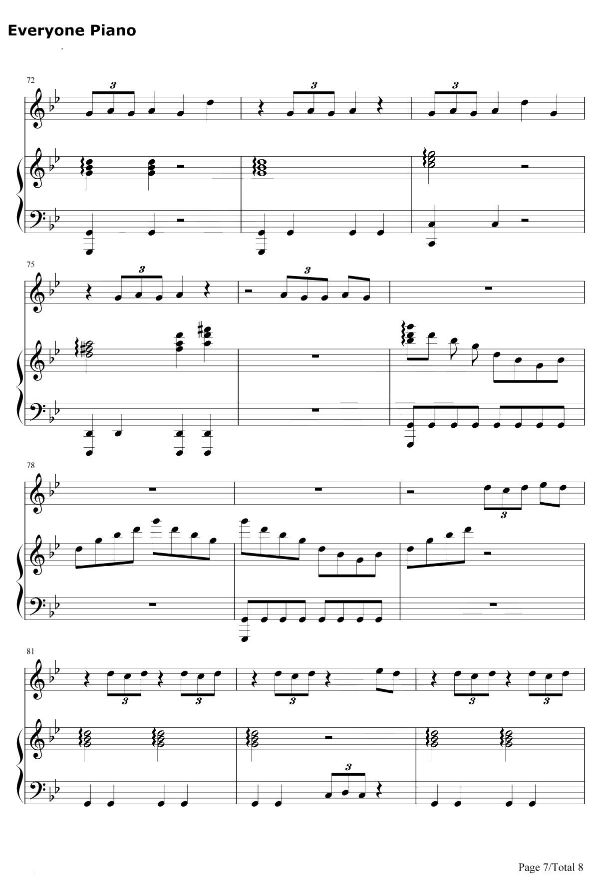 Bury a Friend钢琴谱-BillieEilish7