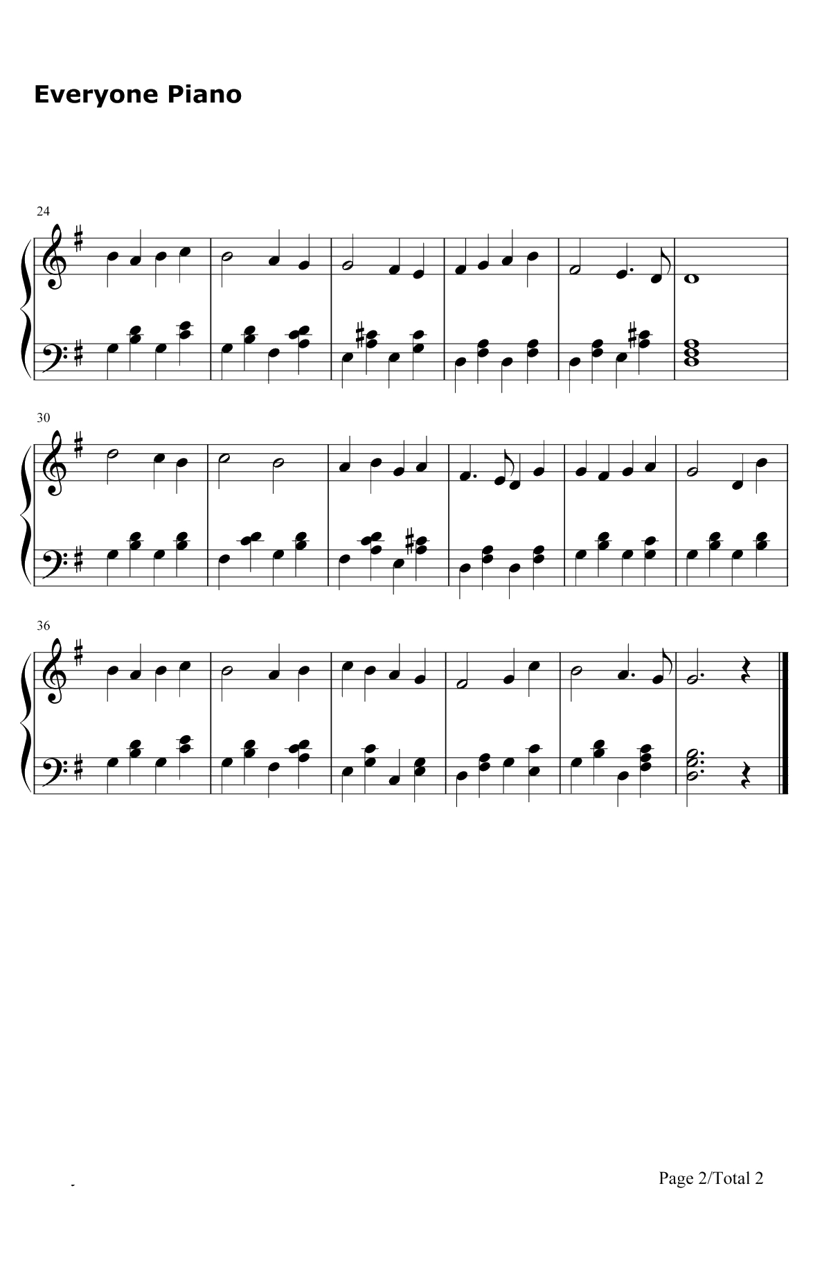 来吧所有的信徒们钢琴谱-玛丽亚·凯莉Mariah Carey-圣诞歌曲2