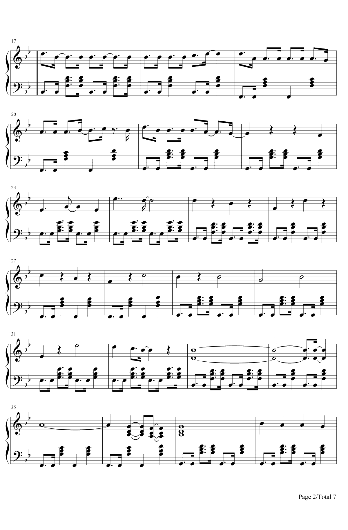 I'm Yours钢琴谱-Jason Mraz2