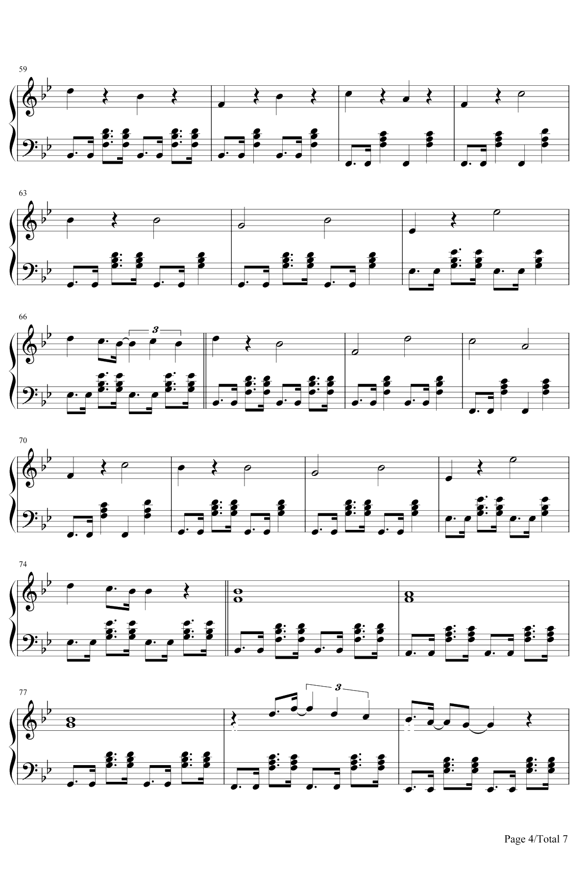 I'm Yours钢琴谱-Jason Mraz4