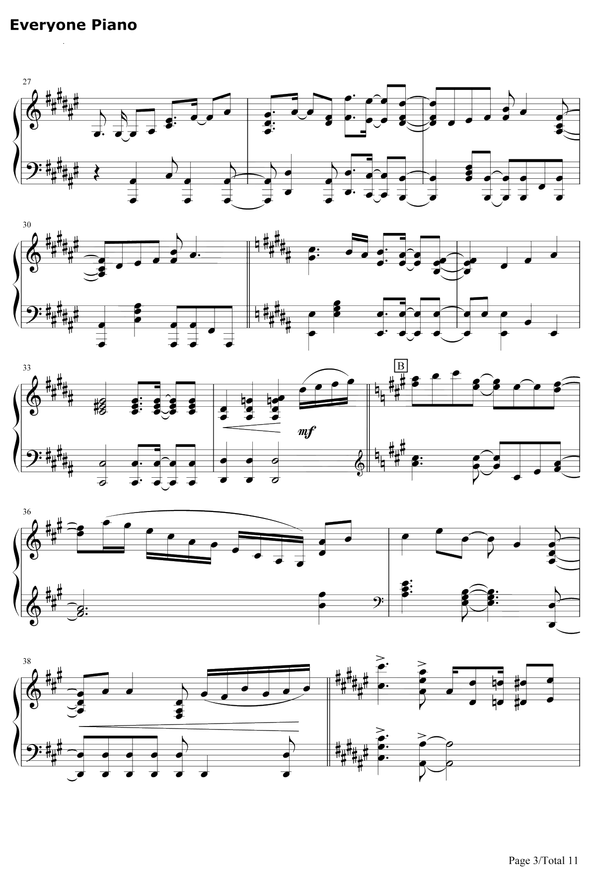 Synchrogazer钢琴谱-水树奈々-战姫绝唱3