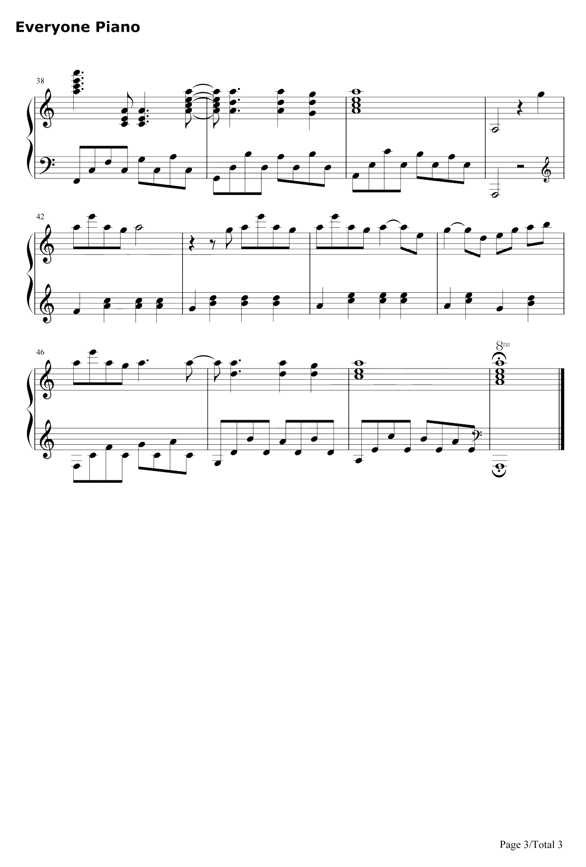 潮鸣钢琴谱-折戸伸治-CLANNAD插曲3