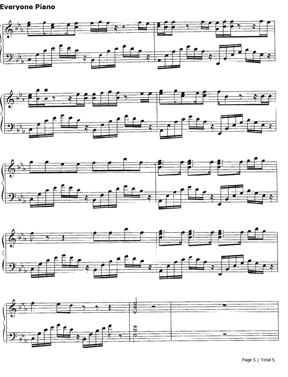 Crush钢琴谱-Davidarchuleta大卫·阿楚雷塔-美国偶像亚军Davidarchuleta5