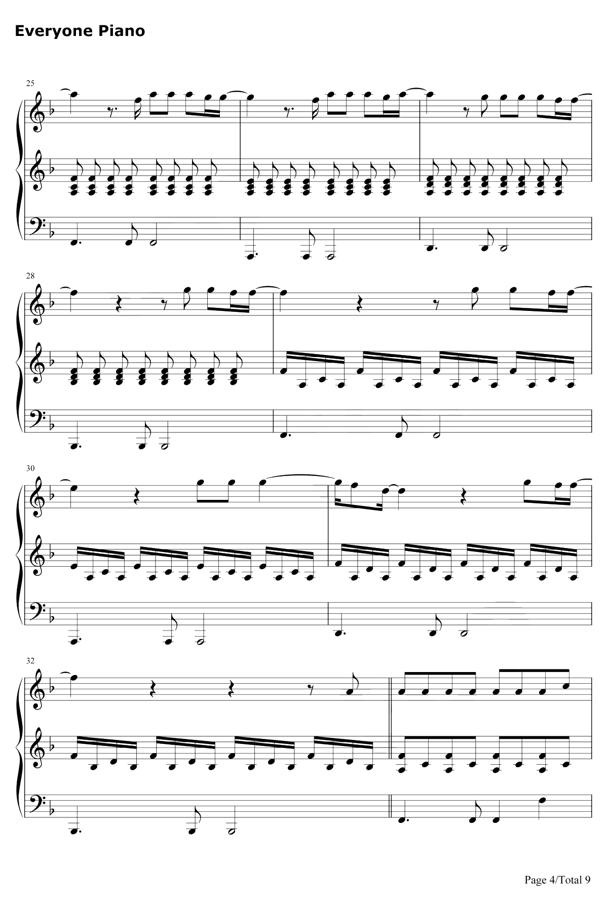 You Say钢琴谱-LaurenDaigle4
