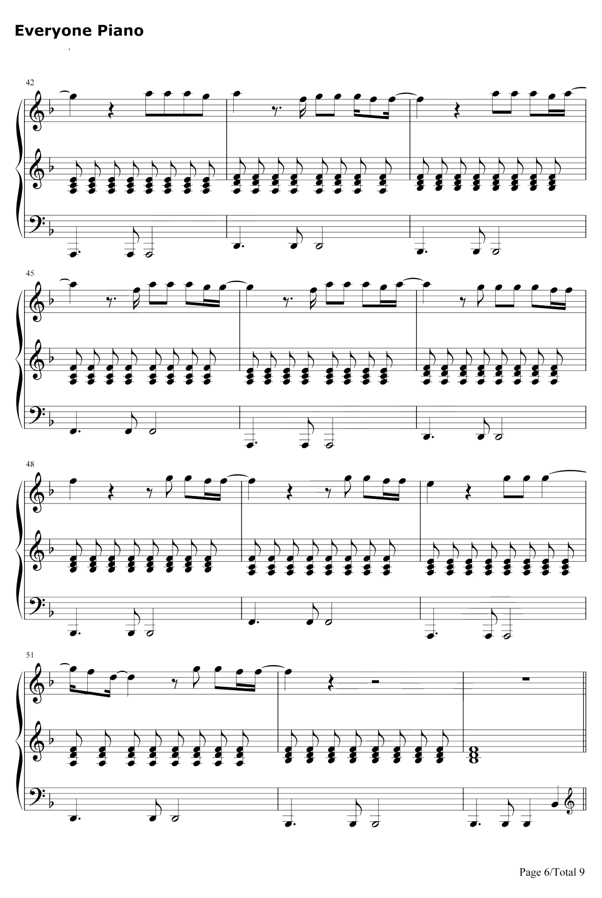 You Say钢琴谱-LaurenDaigle6