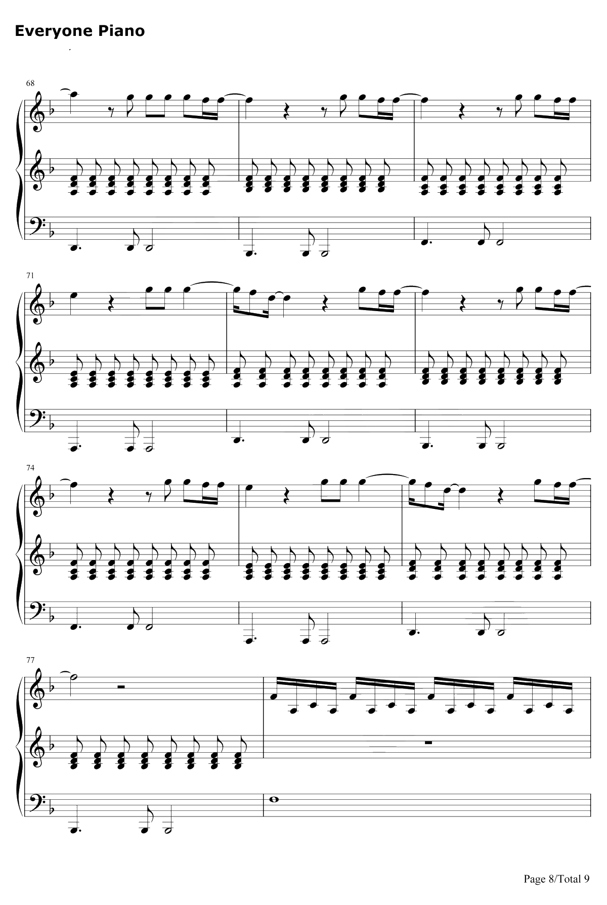 You Say钢琴谱-LaurenDaigle8