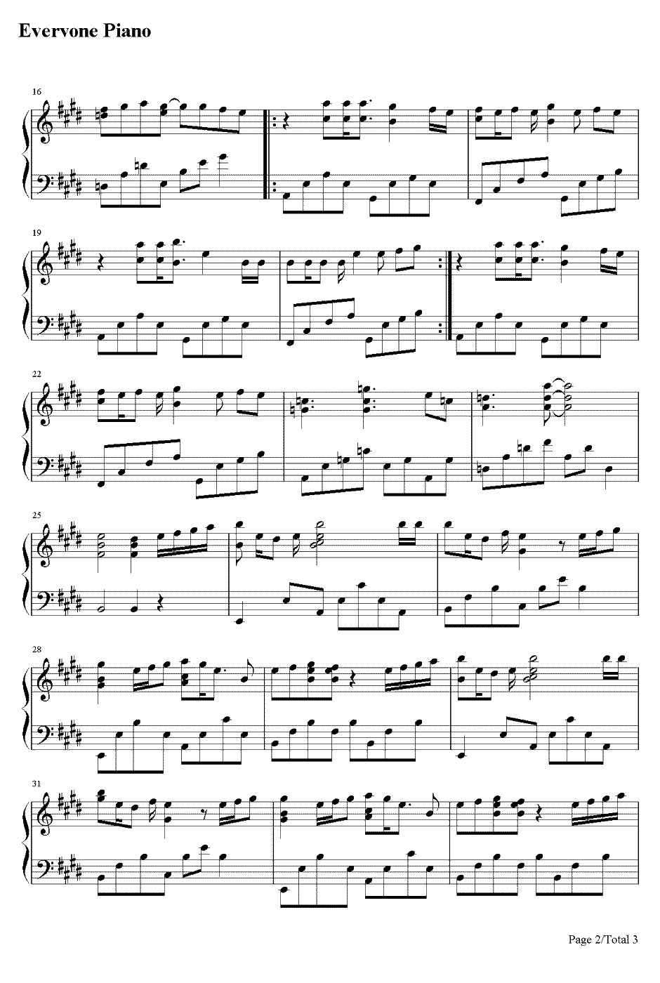 Staple Stable钢琴谱-斋藤千和-化物语片头曲2