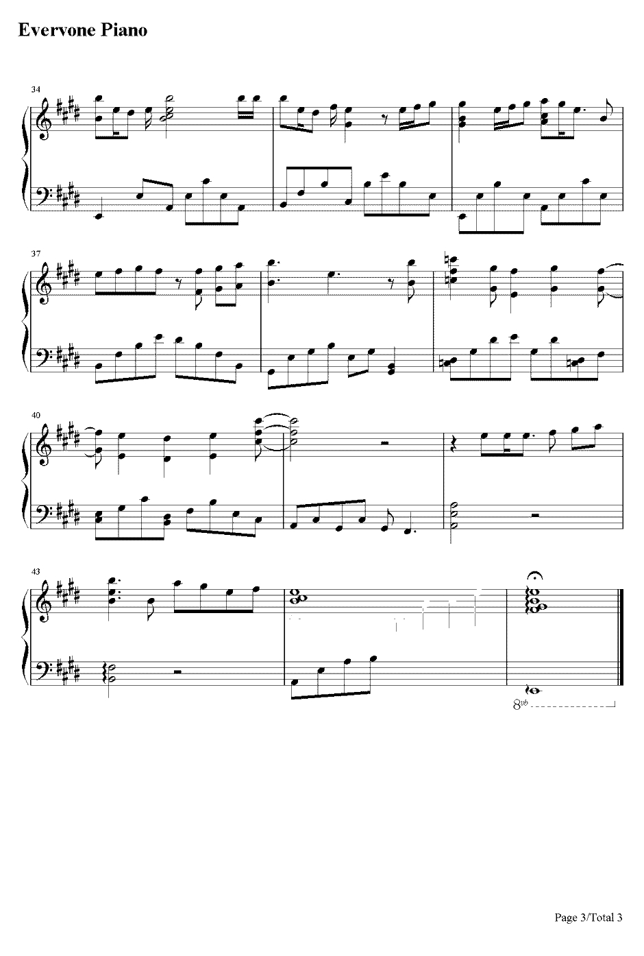 Staple Stable钢琴谱-斋藤千和-化物语片头曲3