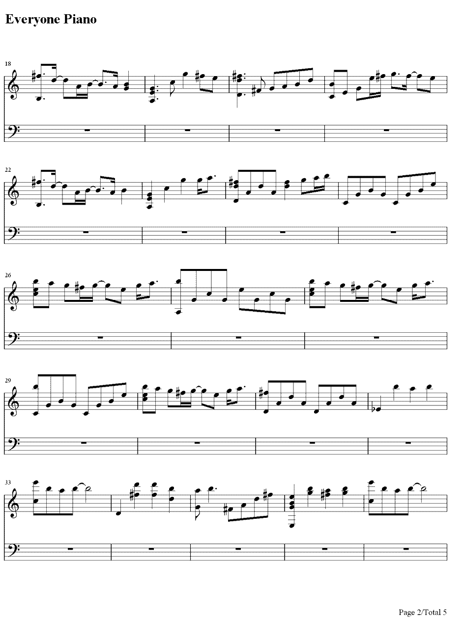 Amethyst钢琴谱-YOSHIKI2