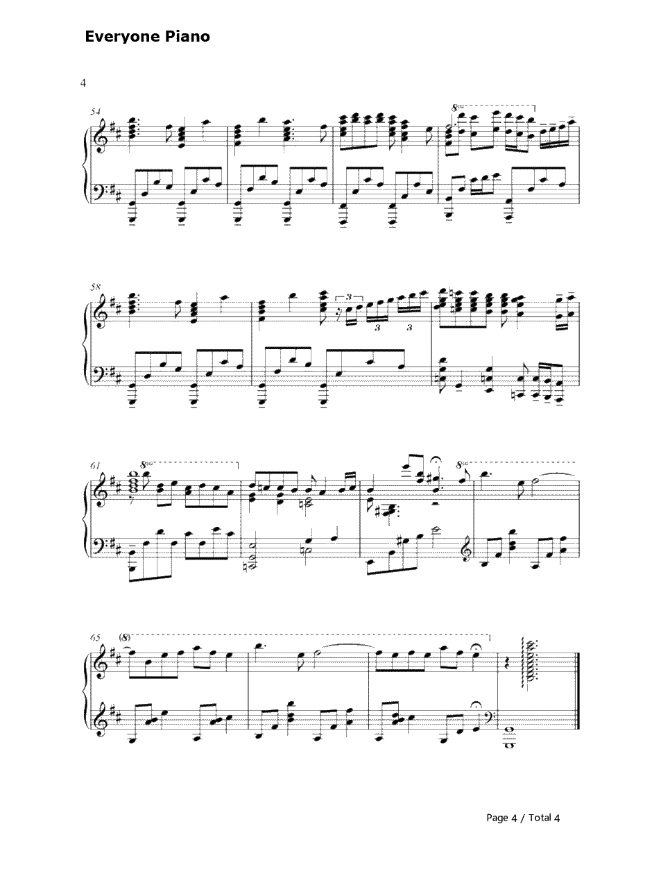 Forgotten Sorrow钢琴谱-Yozoh-Aion-永恒之塔4