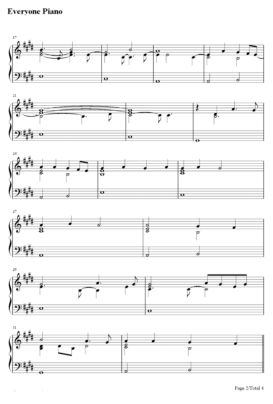 Goodbye My Lover伴奏钢琴谱-James Blunt2