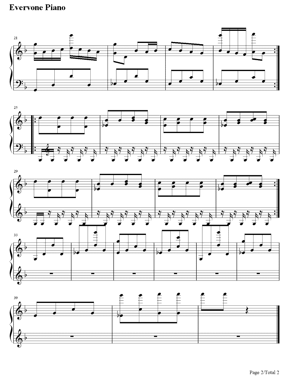 Promise(Reprise)钢琴谱-山冈晃-寂静岭2