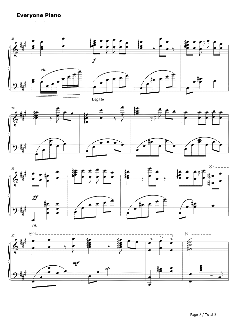 Irreplaceable memories钢琴谱-秋之回忆6～T-Wave～2
