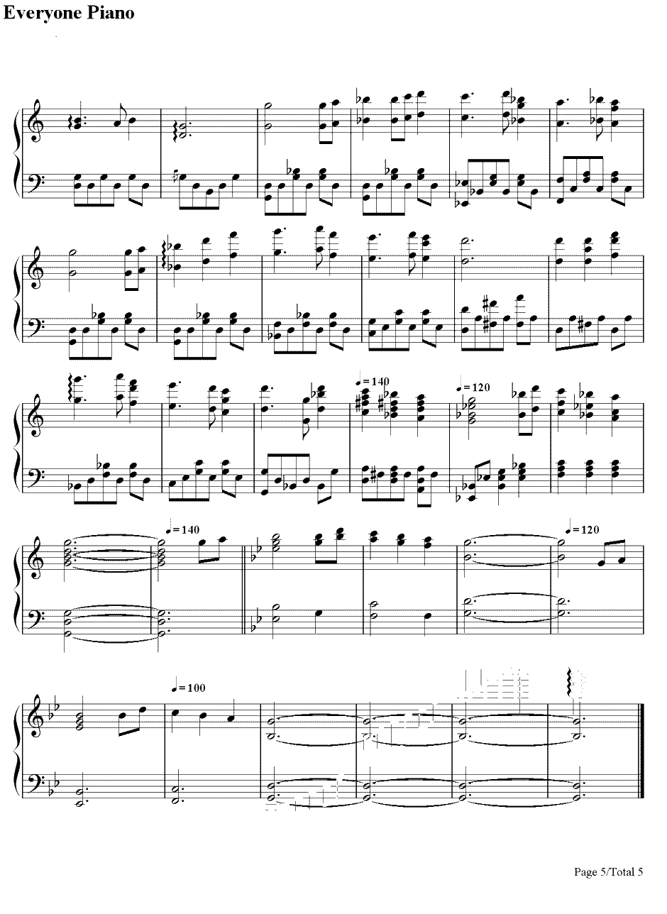 废狱摇篮曲钢琴谱-廃狱ララバイ-东方地灵殿第五关道中BGM5