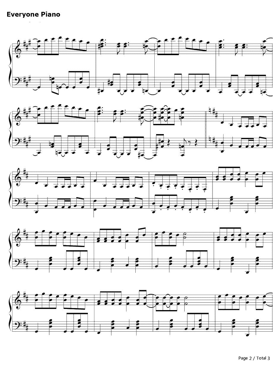 维纳斯与耶稣钢琴谱-Yakushimaru Etsuko-《荒川爆笑团》片头曲2