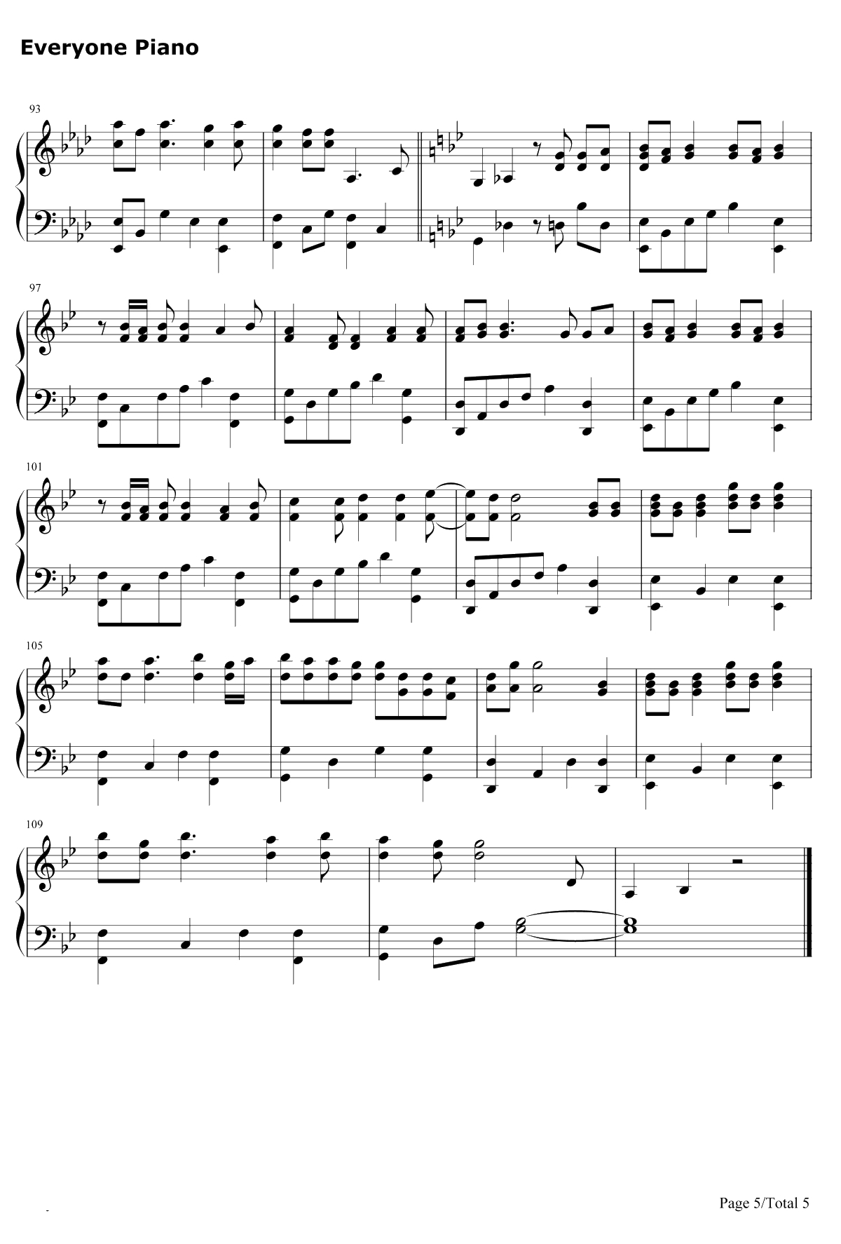Annabelle钢琴谱-Pianoboy5