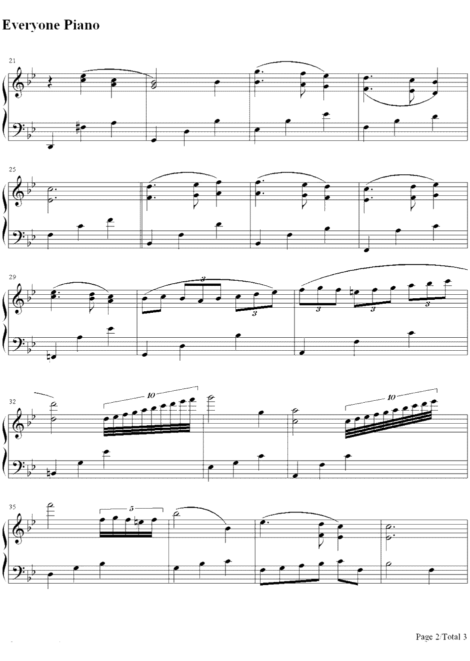 A Mozart Reincarnated钢琴谱-颜尼欧·莫里克奈Ennio Morricone-《海上钢琴师》插曲2