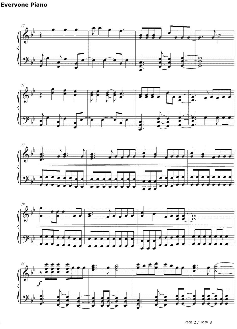 Applause（掌声）钢琴谱-Lady GaGa2