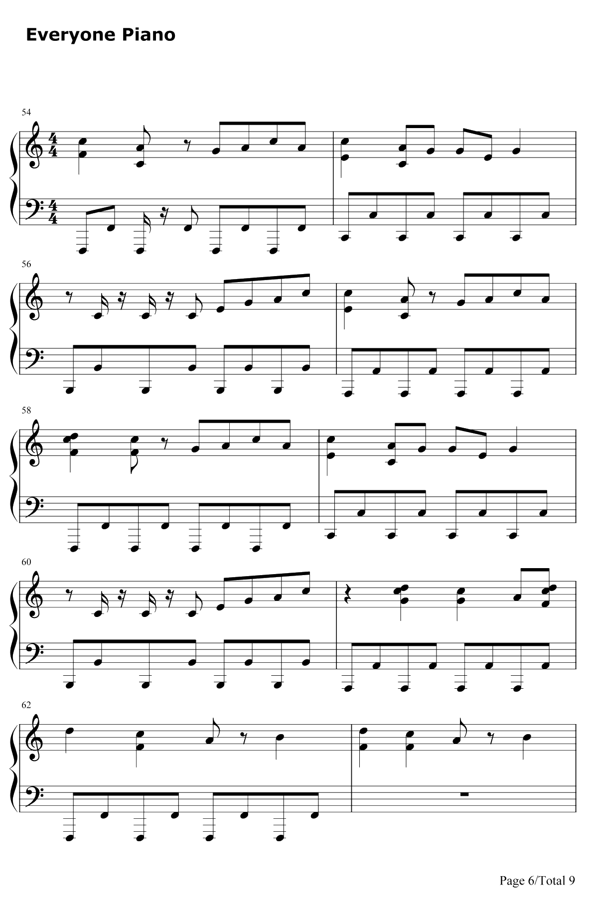 Stronger(What Doesn't Kill You)钢琴谱-Kelly Clarkson6