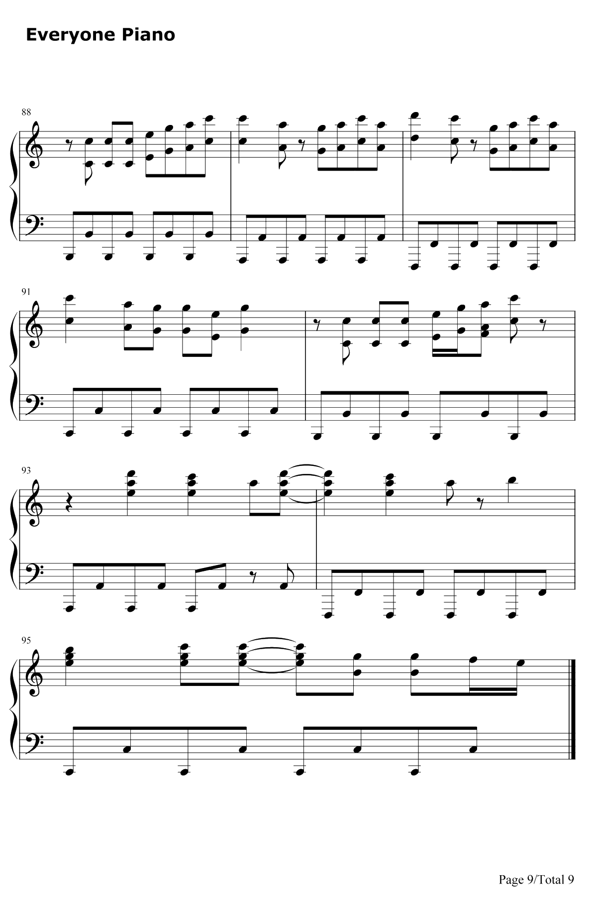 Stronger(What Doesn't Kill You)钢琴谱-Kelly Clarkson9