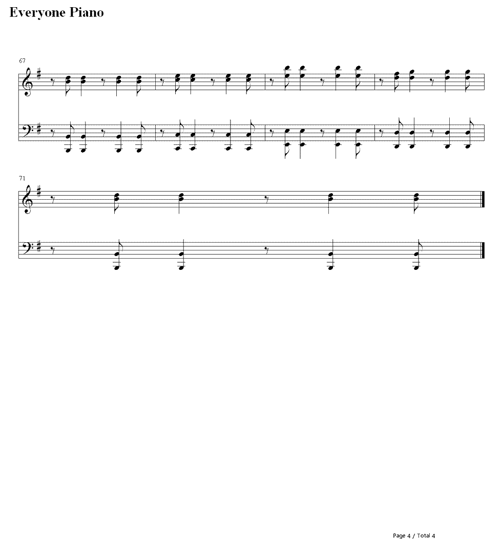 Can't Hold Us钢琴谱-Macklemore & Ryan lewis4