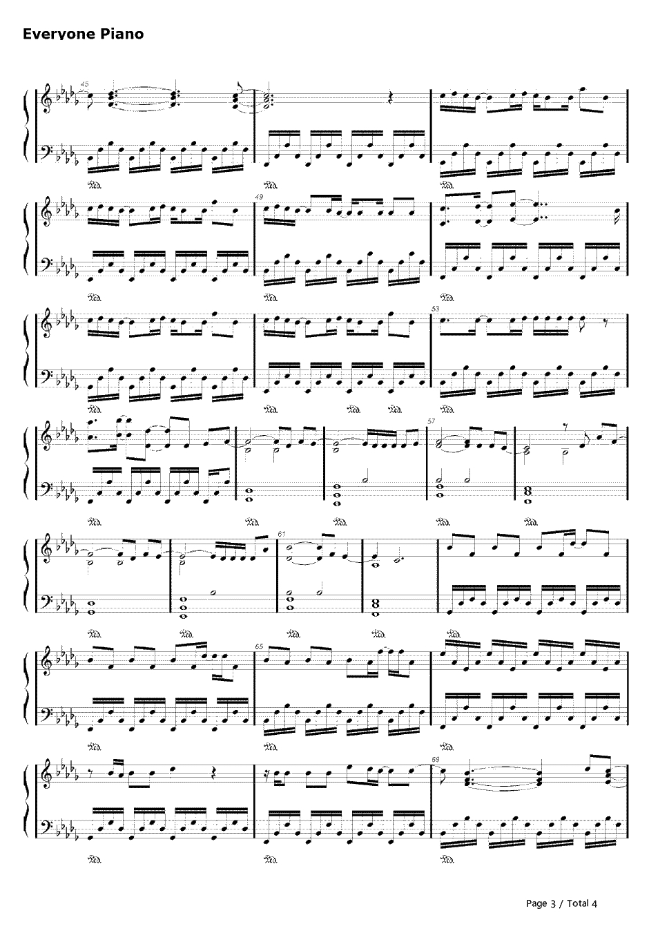 Decode钢琴谱-Paramore3