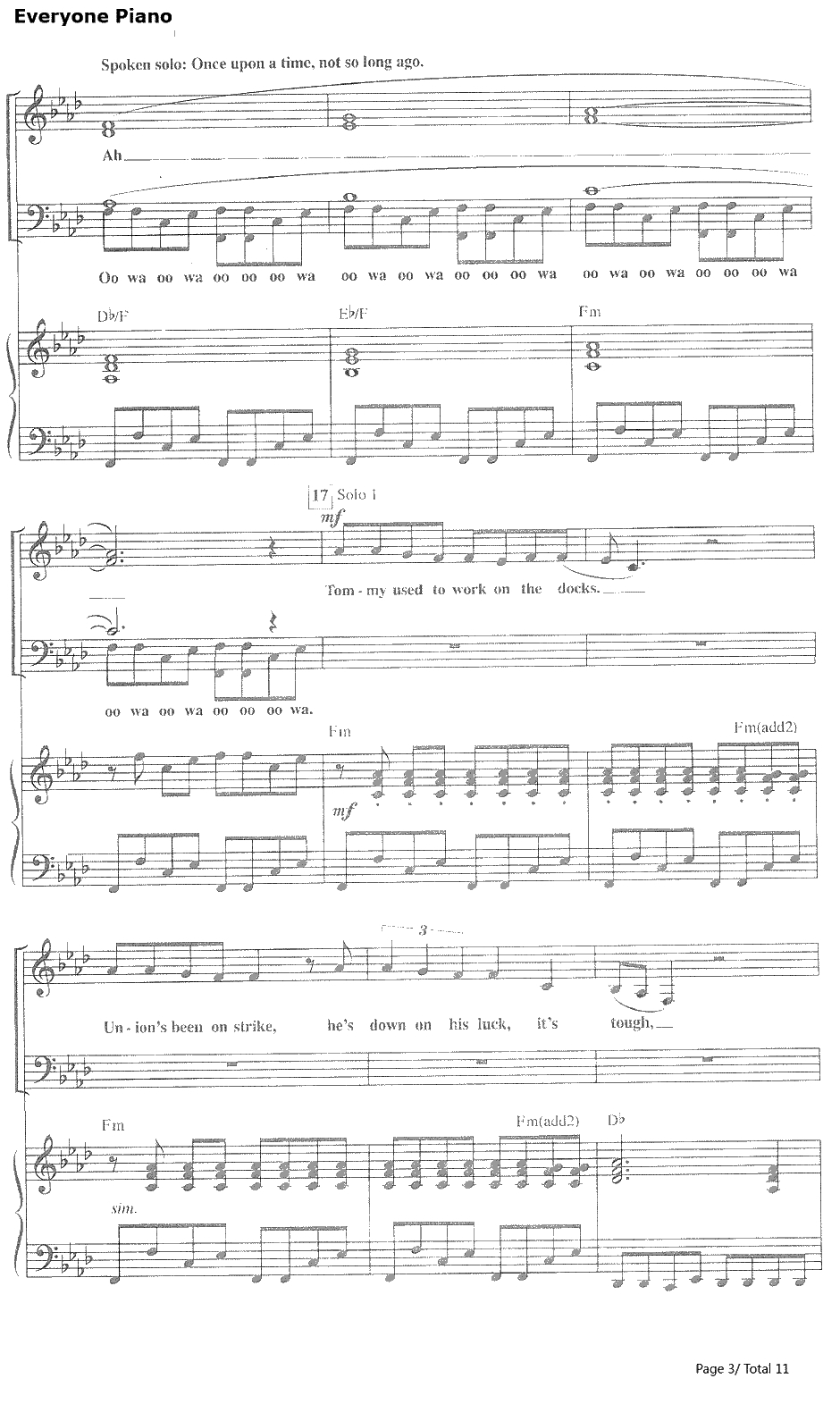 Livin' on a prayer钢琴谱-Bon Jovi邦乔维3