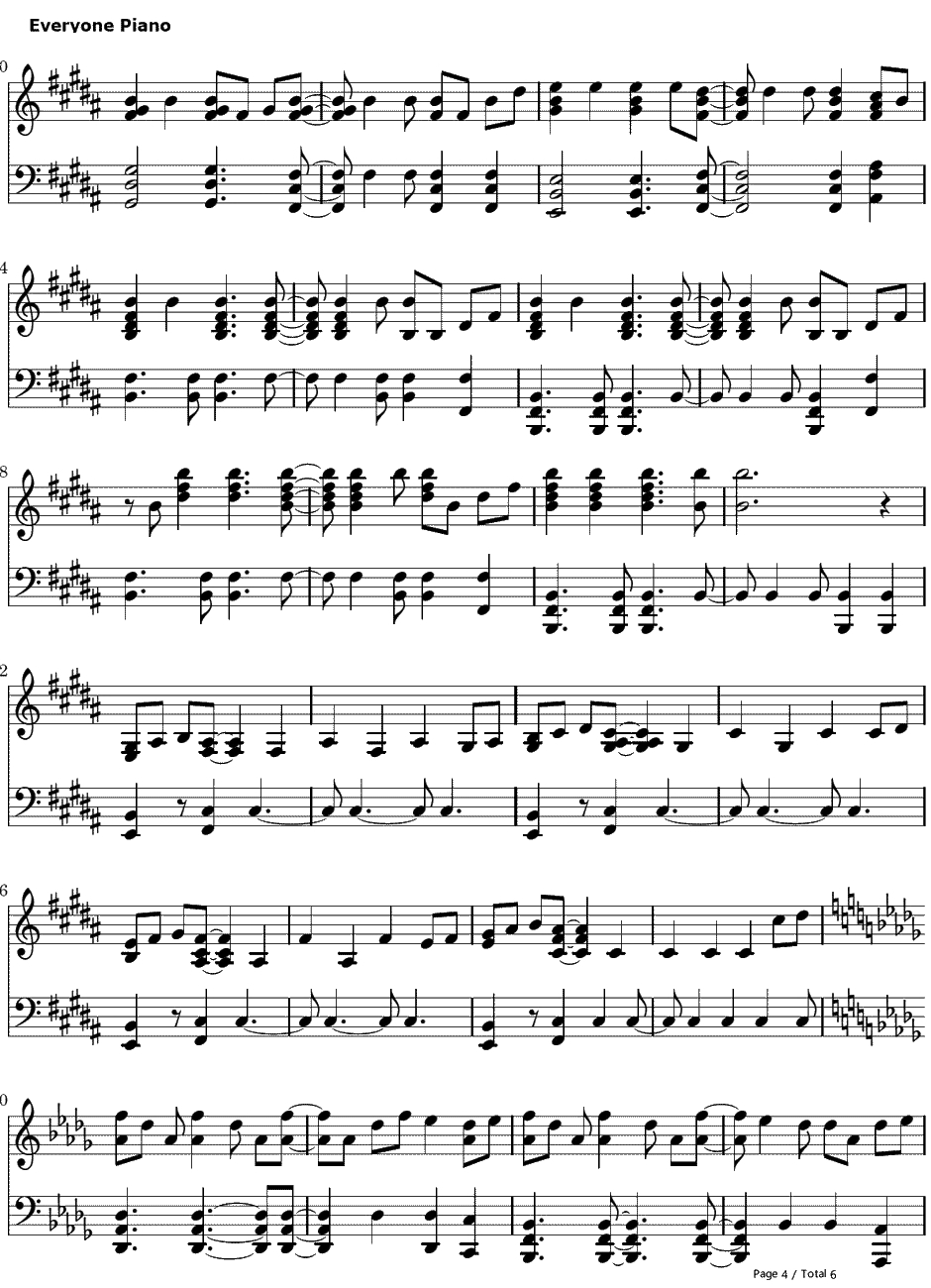 Do You Hear What I Hear钢琴谱-Bing Crosby4