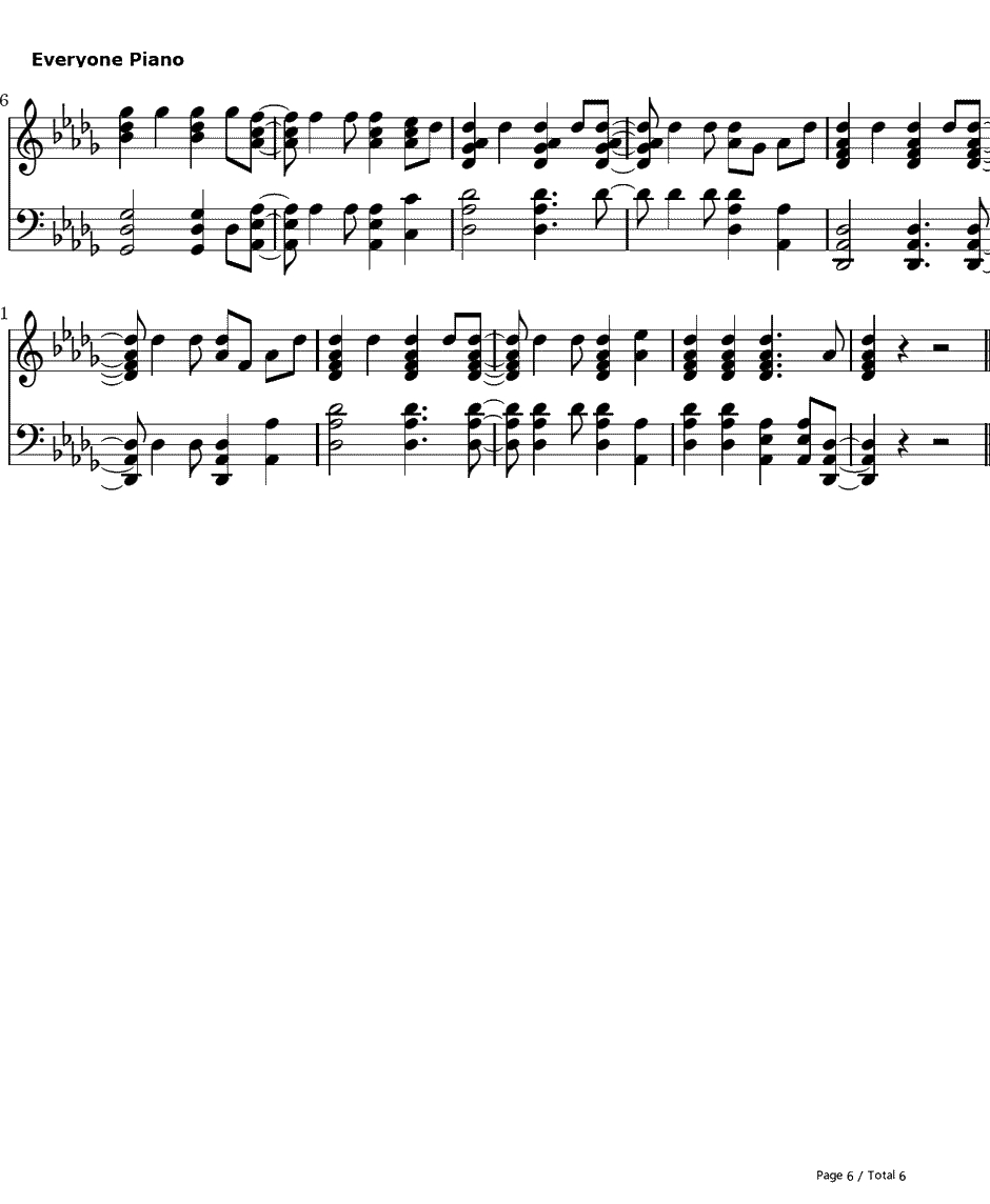 Do You Hear What I Hear钢琴谱-Bing Crosby6