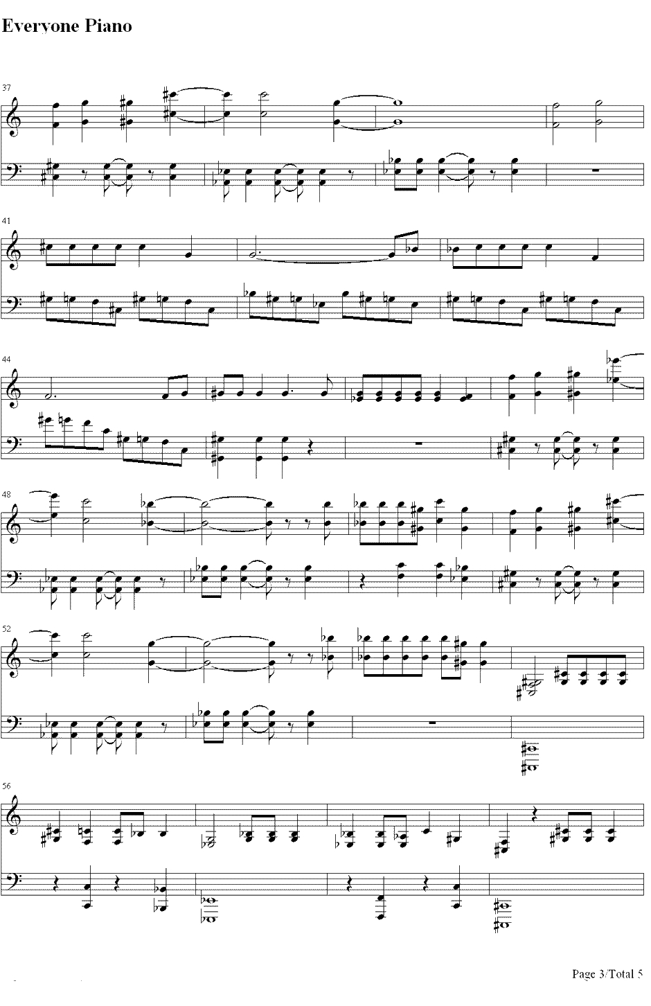 HeartAttack钢琴谱-DemiLovato3