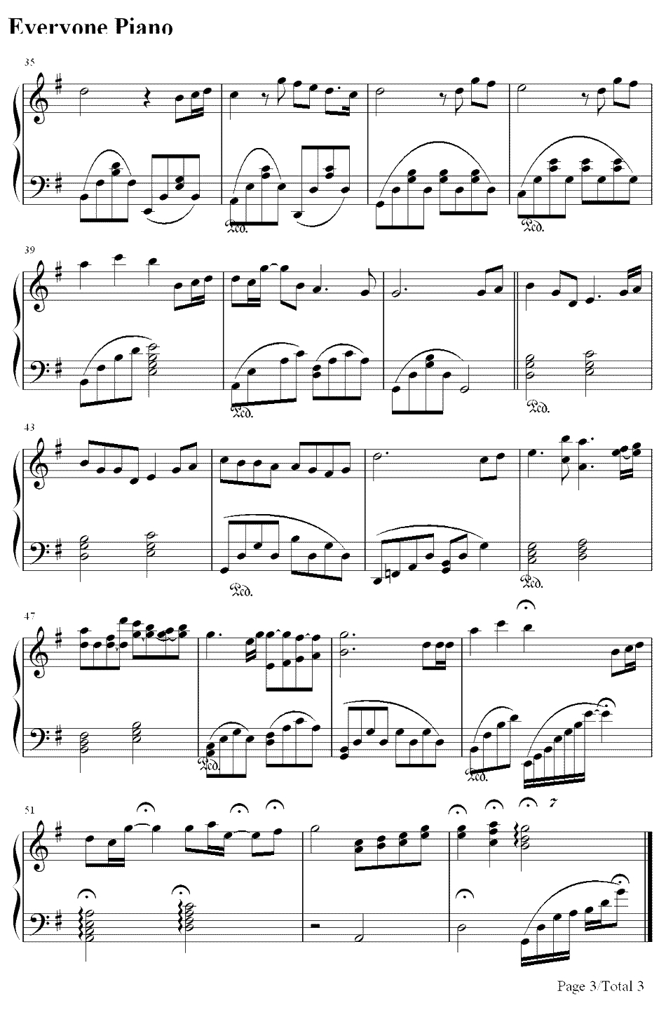 魔法之城(MagicCastle)钢琴谱-东方神起3