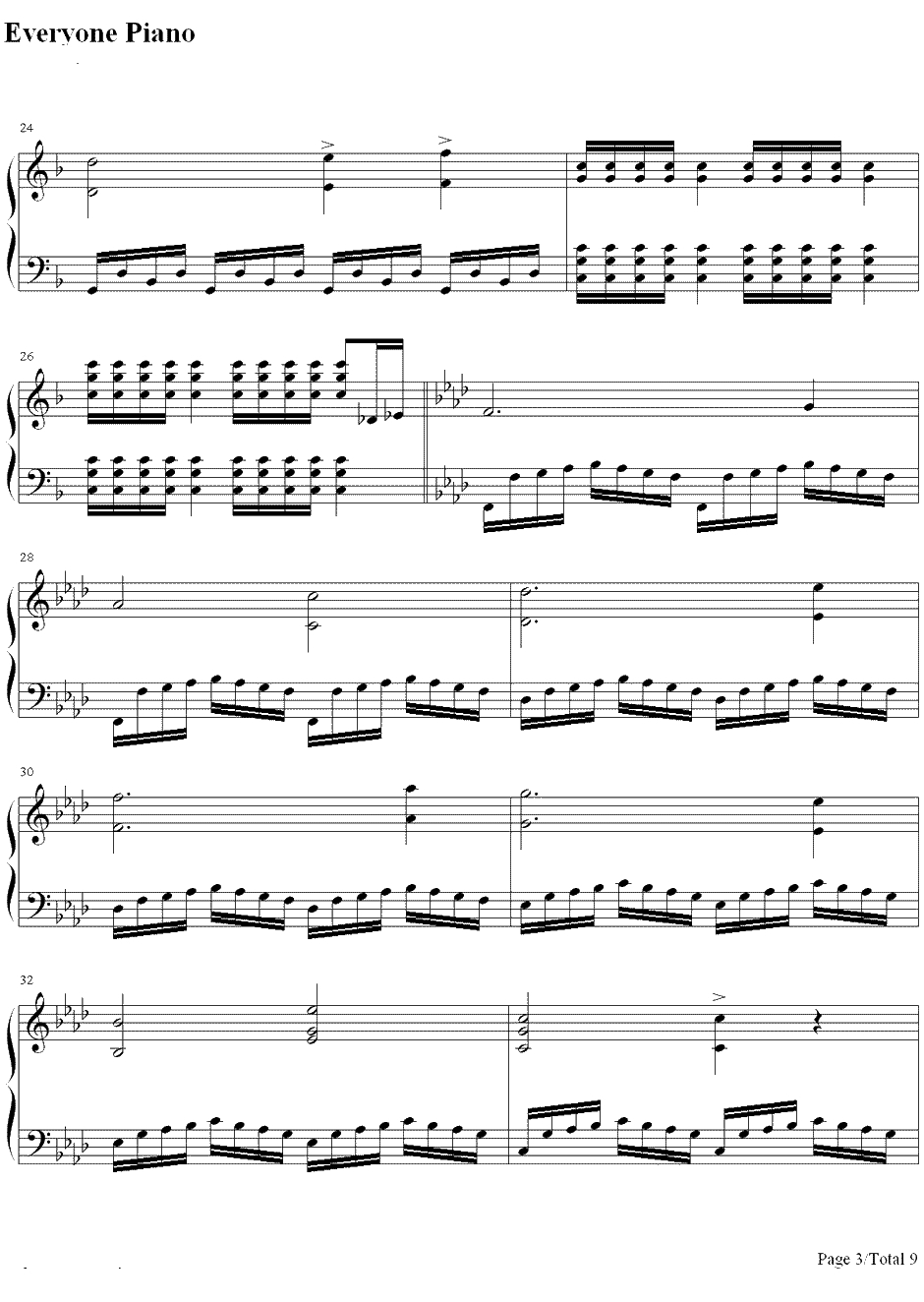 ChampionSelect（英雄联盟排位音乐）钢琴谱-LeagueofLegends英雄联盟3