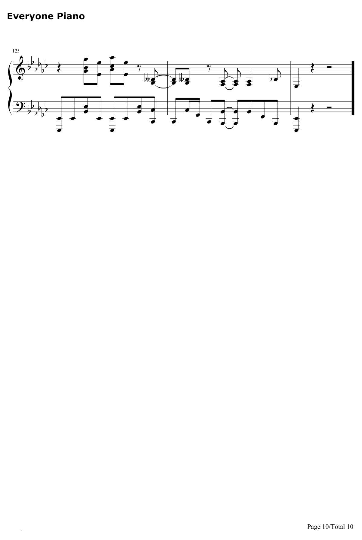 99.9-路人超能100第二季OP钢琴谱-MOBCHOIRsajounohana10