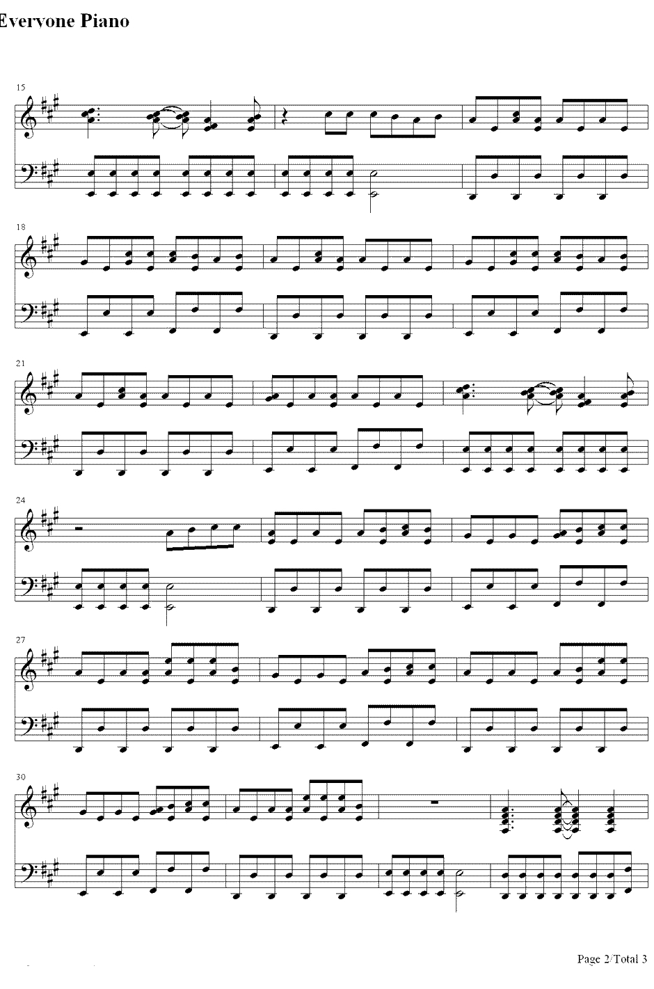 Catch My Breath钢琴谱-KellyClarkson2