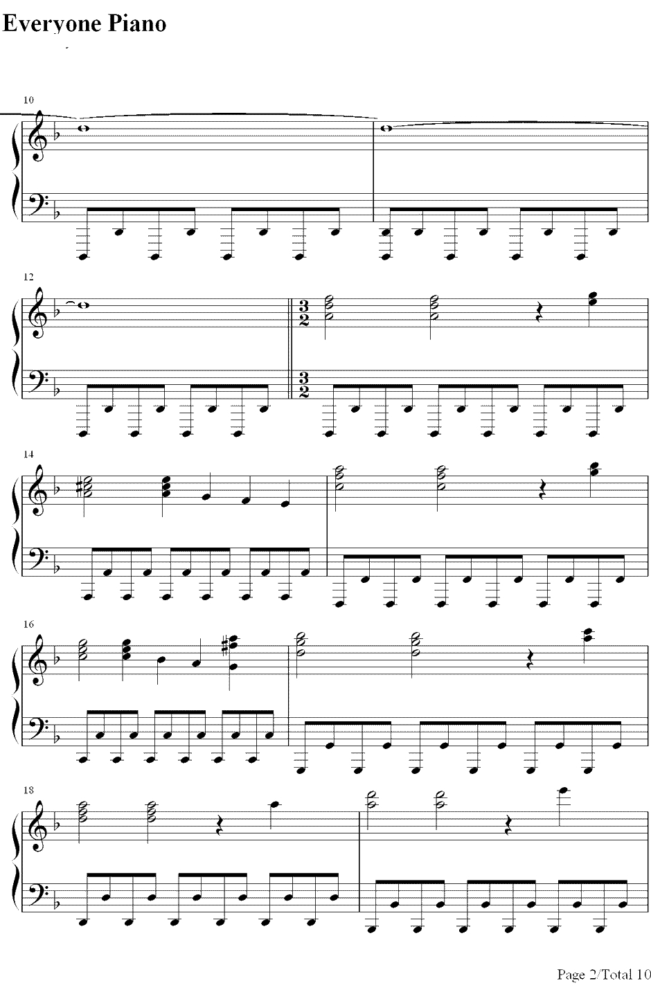亨德尔的萨拉班德（Handel'sSarabande）钢琴谱-马克西姆MaksimMrvica2