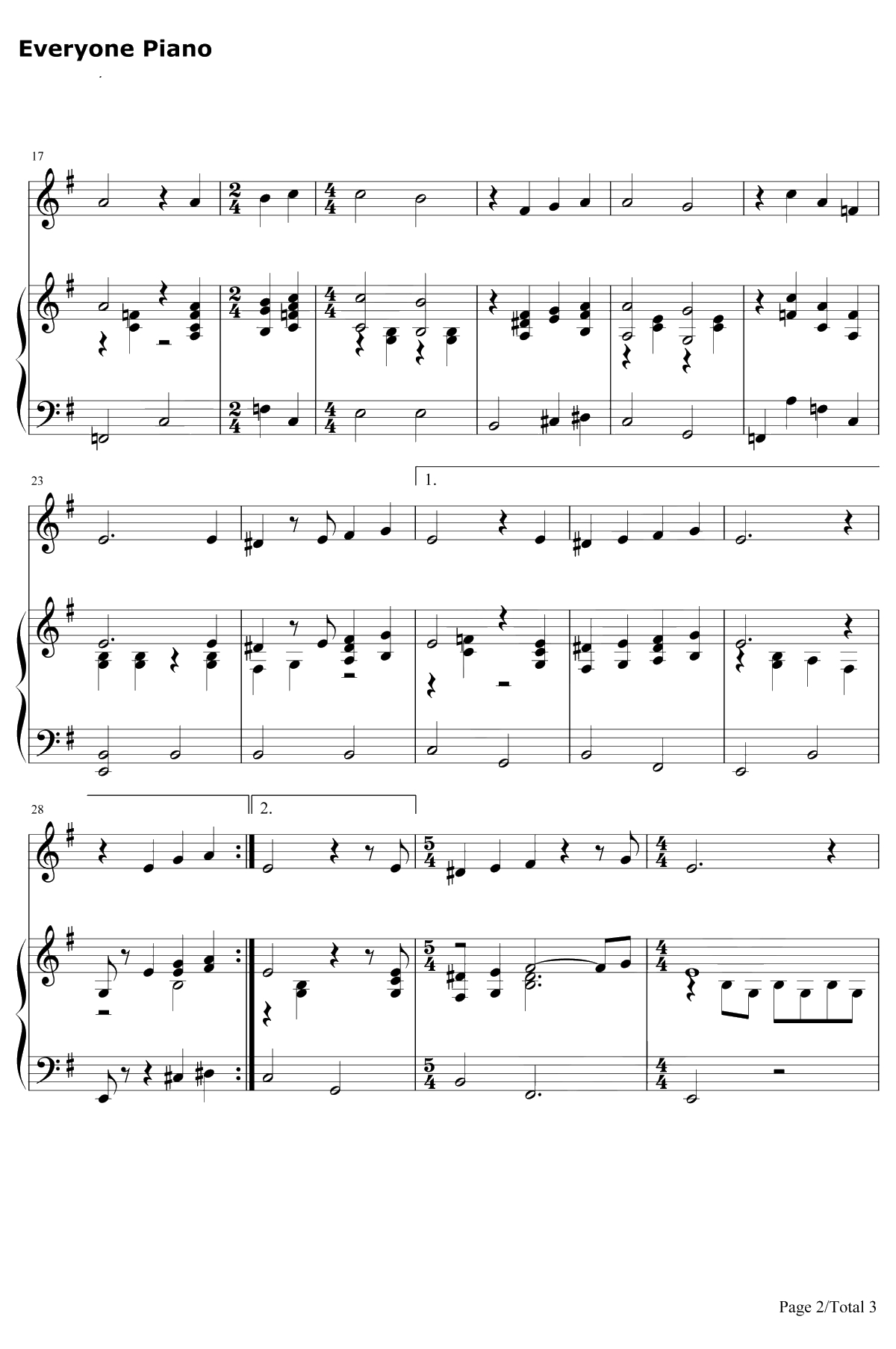 Sally's Song钢琴谱-DannyElfman-圣诞夜惊魂OST2