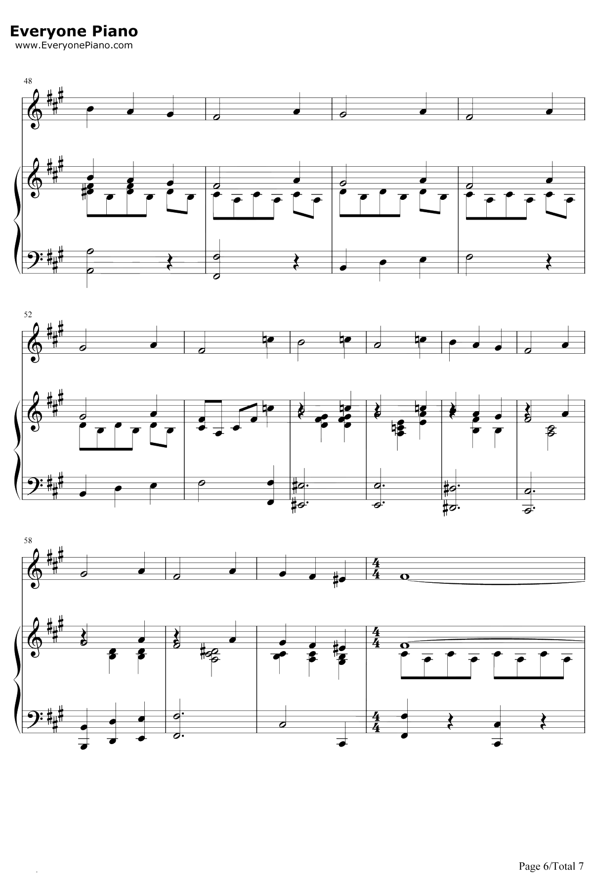 Jack's Lament钢琴谱-DannyElfman-圣诞夜惊魂OST6
