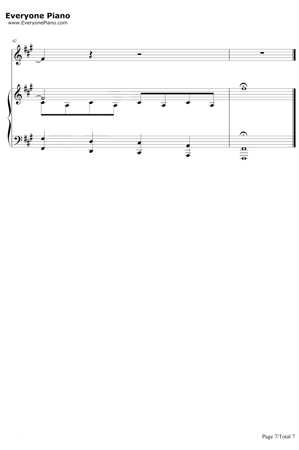 Jack's Lament钢琴谱-DannyElfman-圣诞夜惊魂OST7