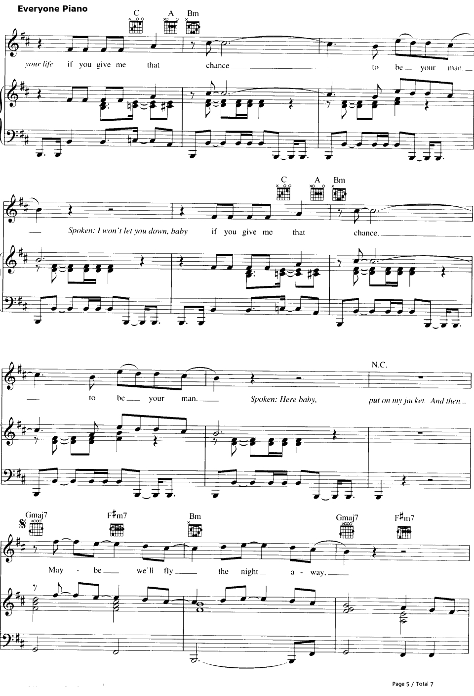 Like I Love You钢琴谱-JustinTimberlake5