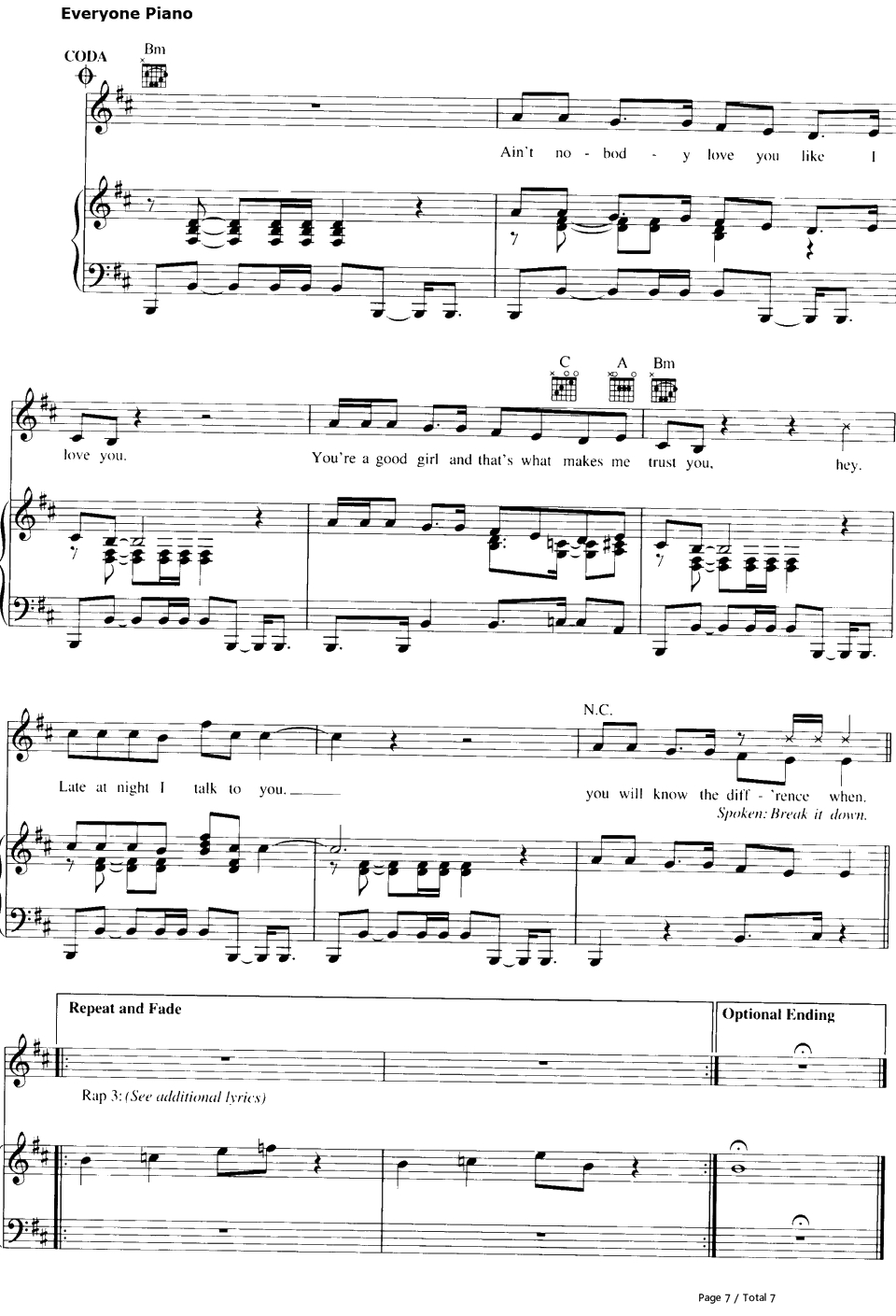 Like I Love You钢琴谱-JustinTimberlake7