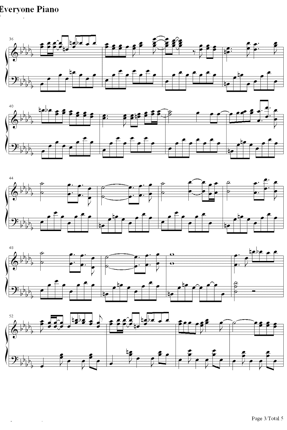 瞳のこたえ（血色之瞳的未来）钢琴谱-Noria-《神幻拍档07GHOST》ED3