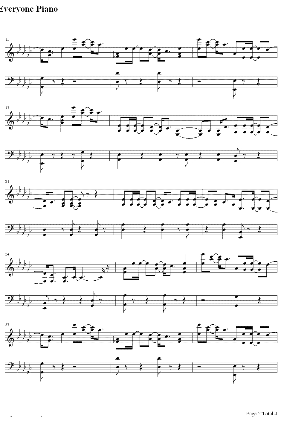 Thrift Shop钢琴谱-Macklemore&RyanLewis2