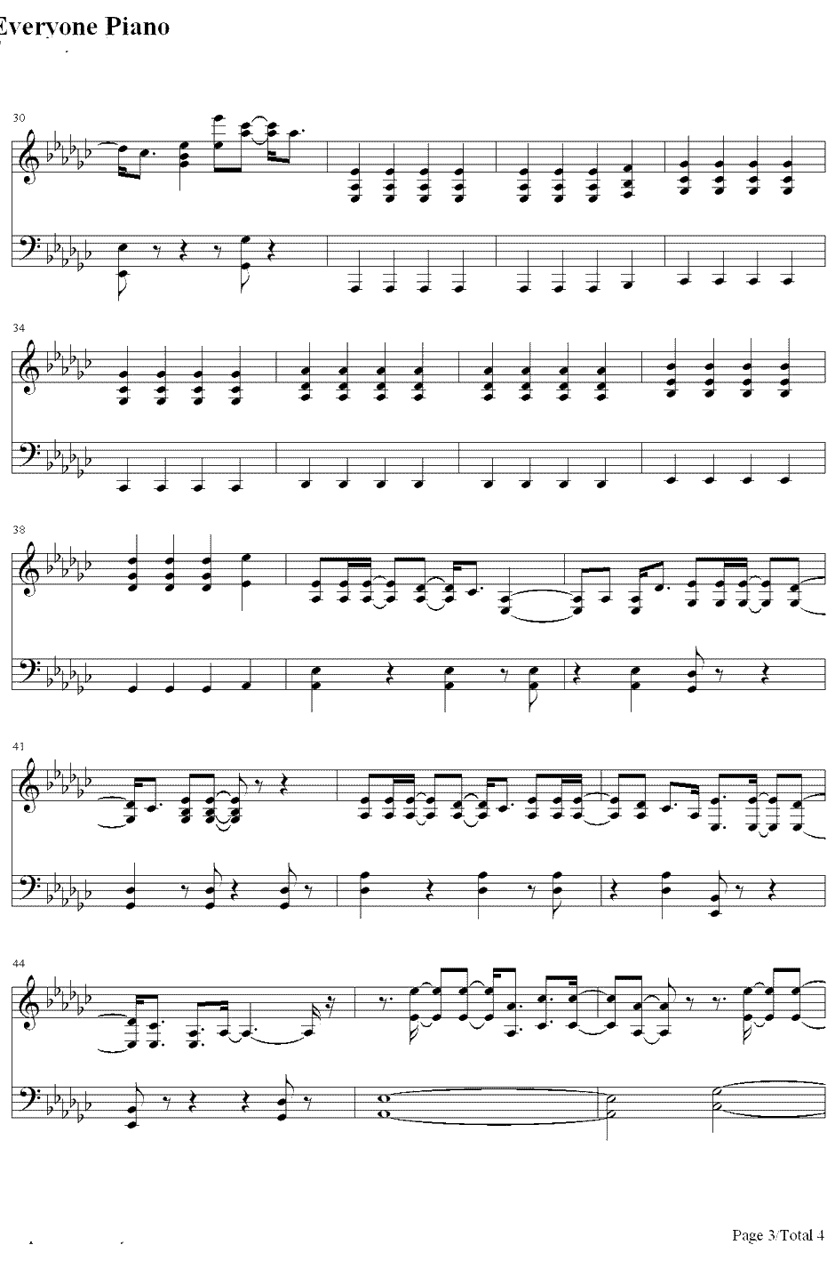 Thrift Shop钢琴谱-Macklemore&RyanLewis3