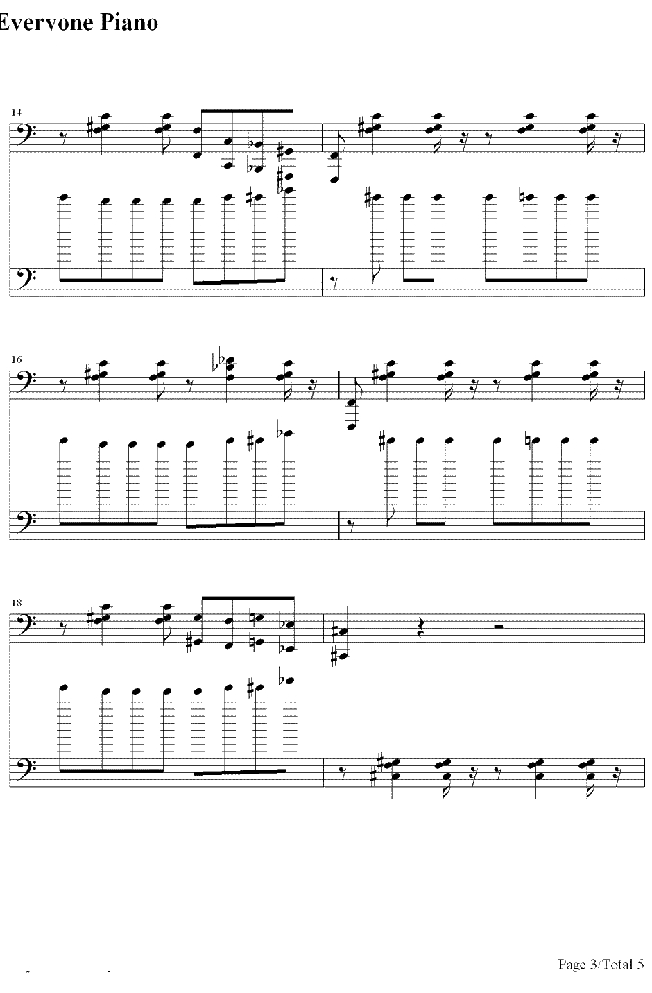 Ill Mind of Hopsin 5钢琴谱-Hopsin3