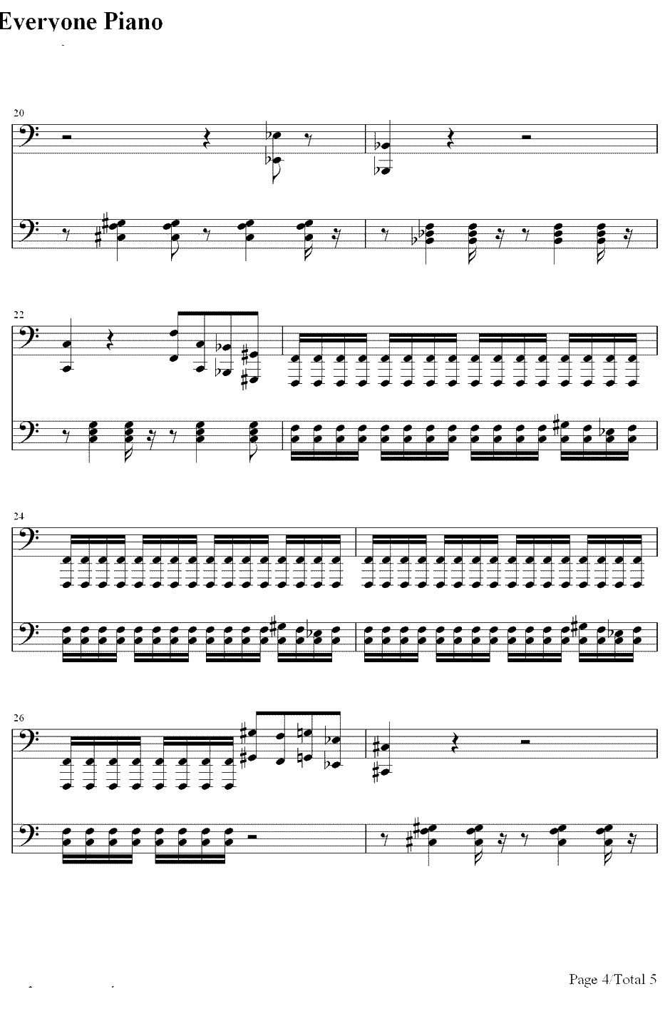 Ill Mind of Hopsin 5钢琴谱-Hopsin4