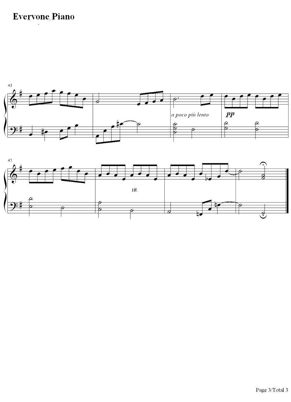 ソ.ラ.ソ.ミ钢琴谱-コーコーヤ-《异国迷路のクロワーゼTheAnimation》OST3