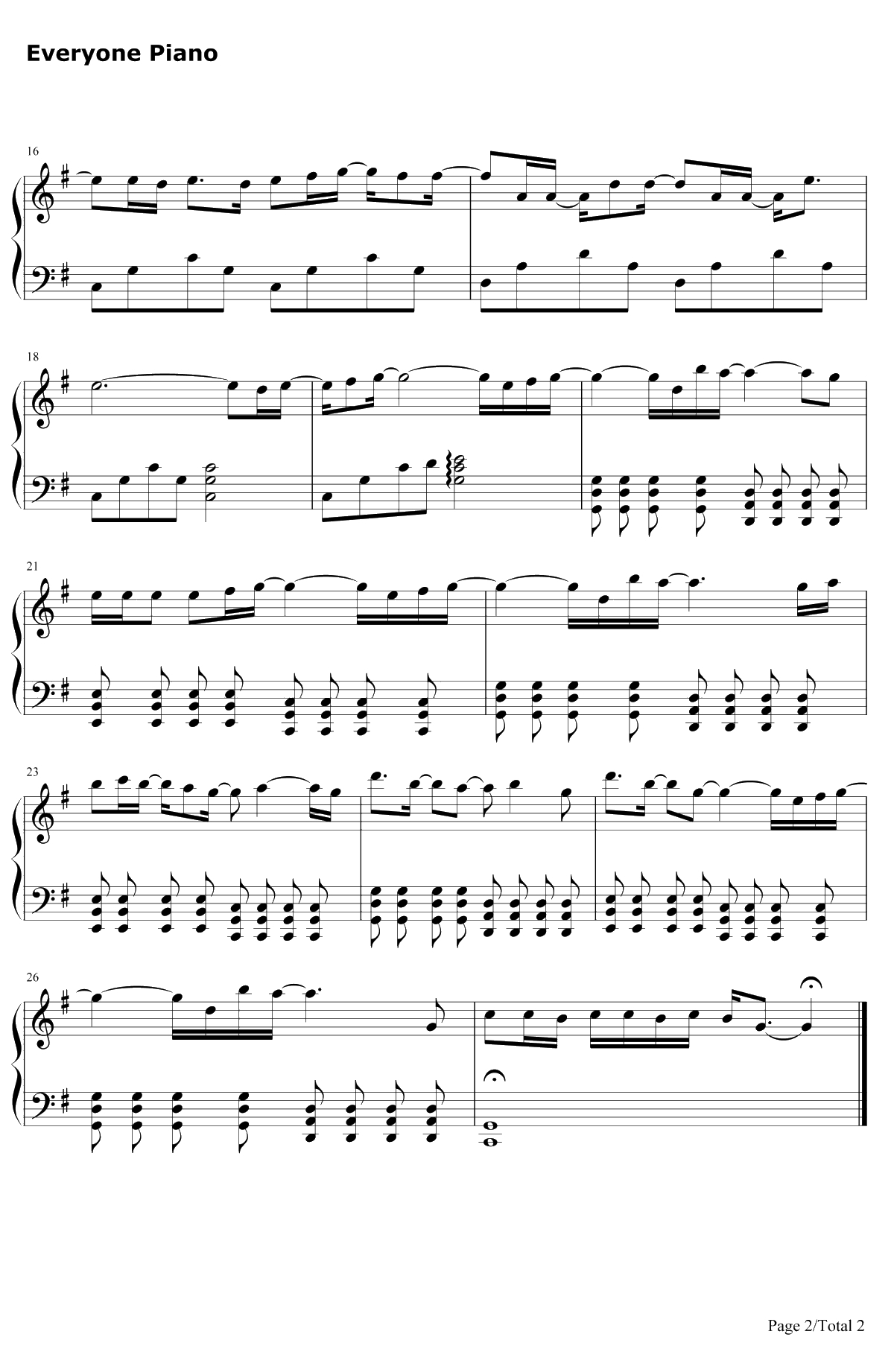 LetItGo钢琴谱-DemiLovato2