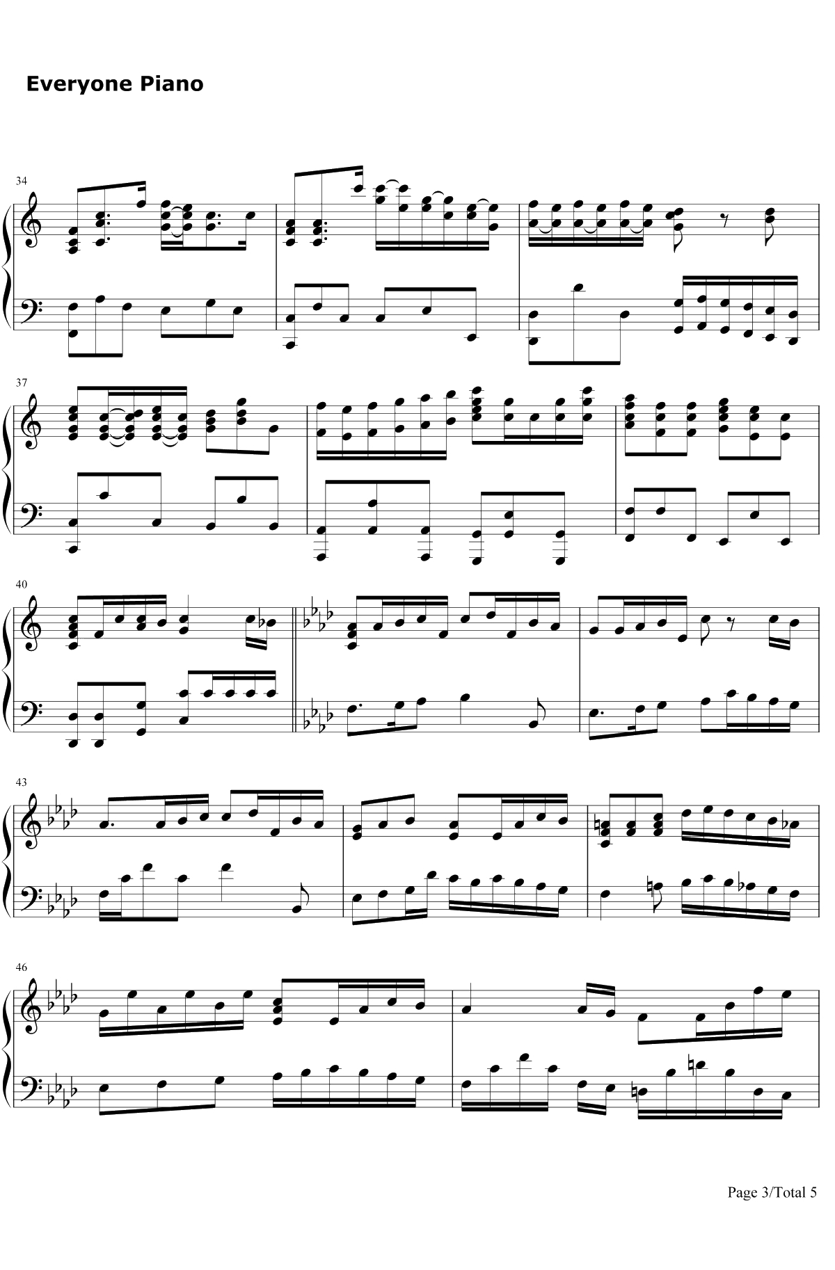 Homecoming钢琴谱-JonSchmidt3